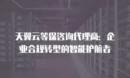 天翼云等保咨询代理商：企业合规转型的智能护航者