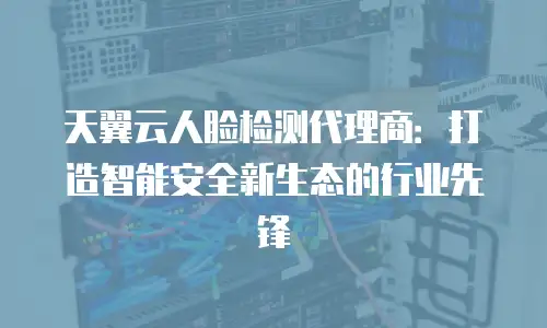 天翼云人脸检测代理商：打造智能安全新生态的行业先锋
