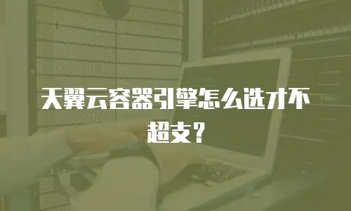 天翼云容器引擎怎么选才不超支？