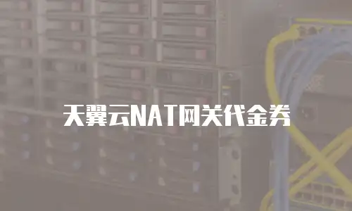 天翼云NAT网关代金券