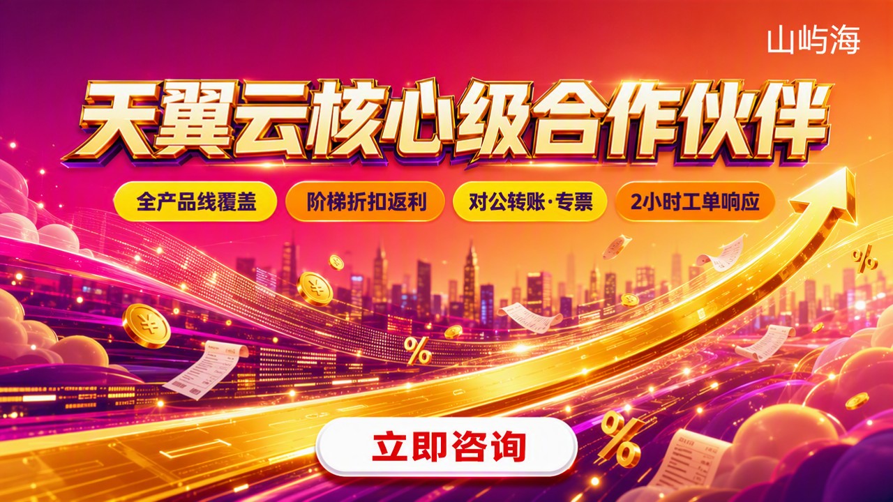 天翼云核心级合作伙伴怎么选:最新折扣与代理对比