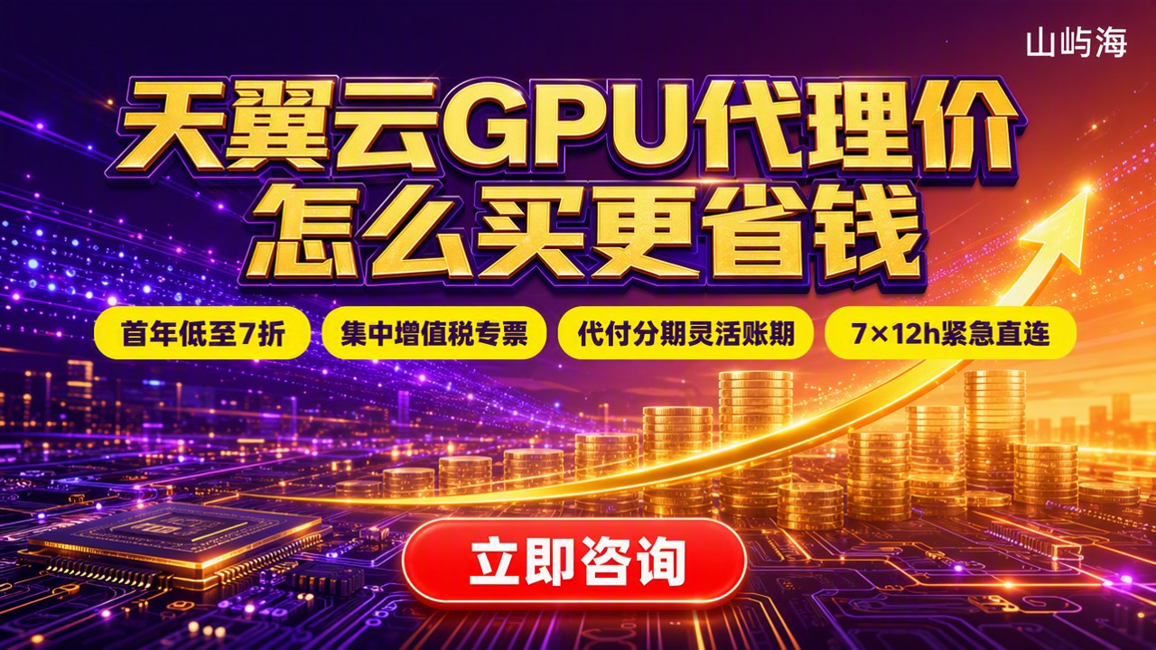 天翼云GPU服务器代理价:怎么买更省钱