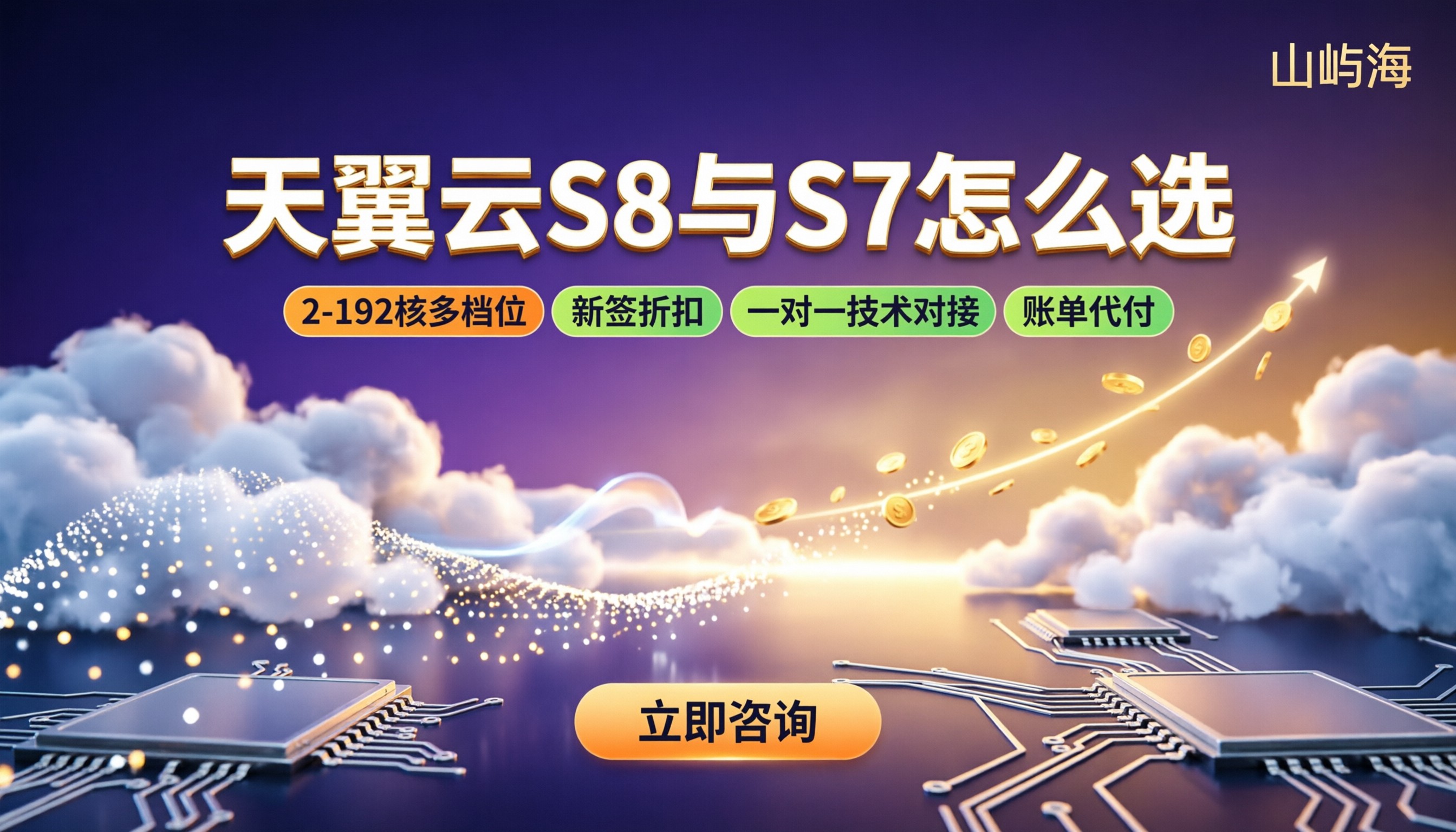 天翼云S8实例和S7实例区别:S8和S7怎么选?