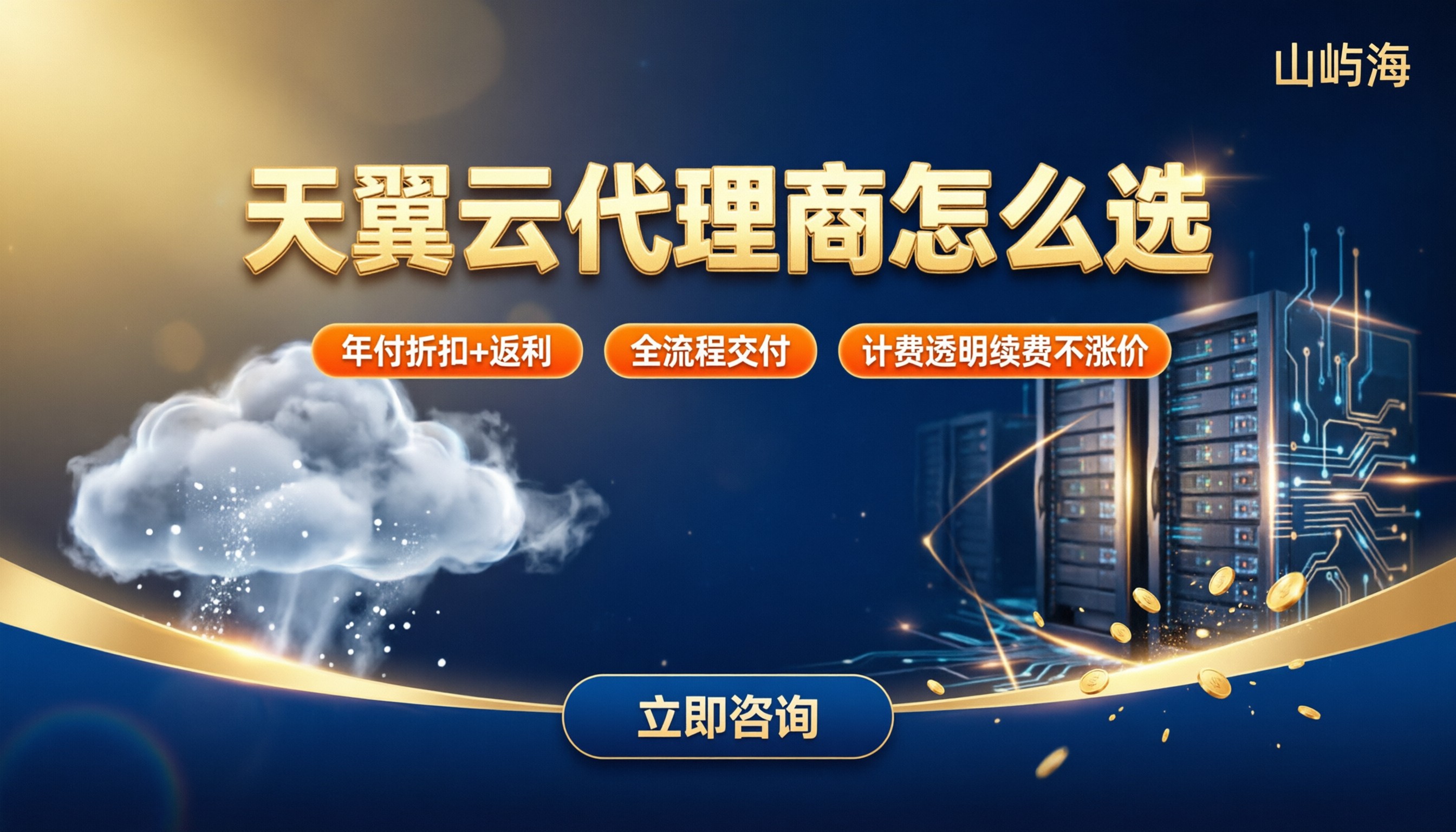 天翼云代理商怎么选：折扣返利与方案对比