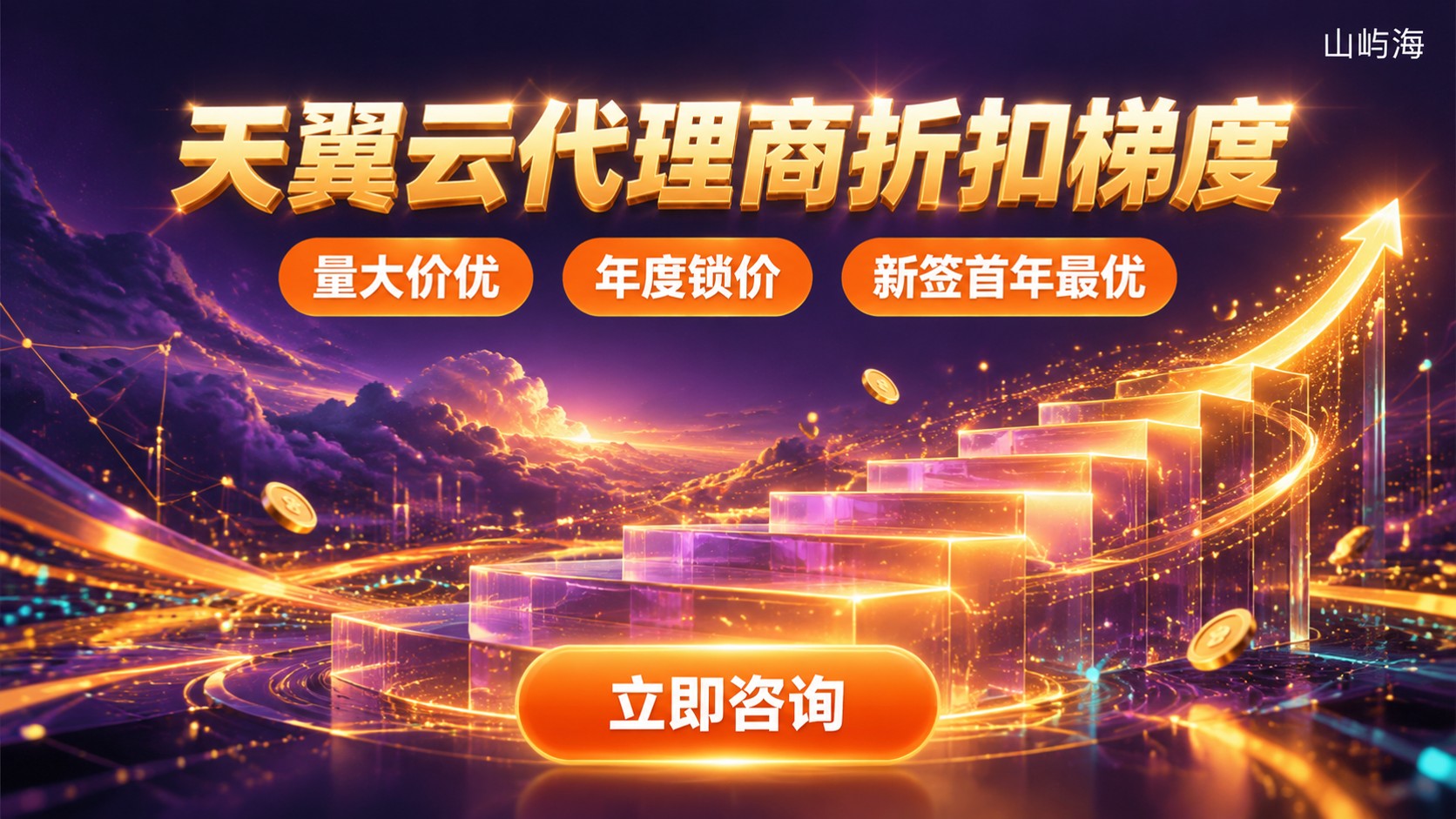 天翼云代理商折扣梯度:最新价格区间与购买流程