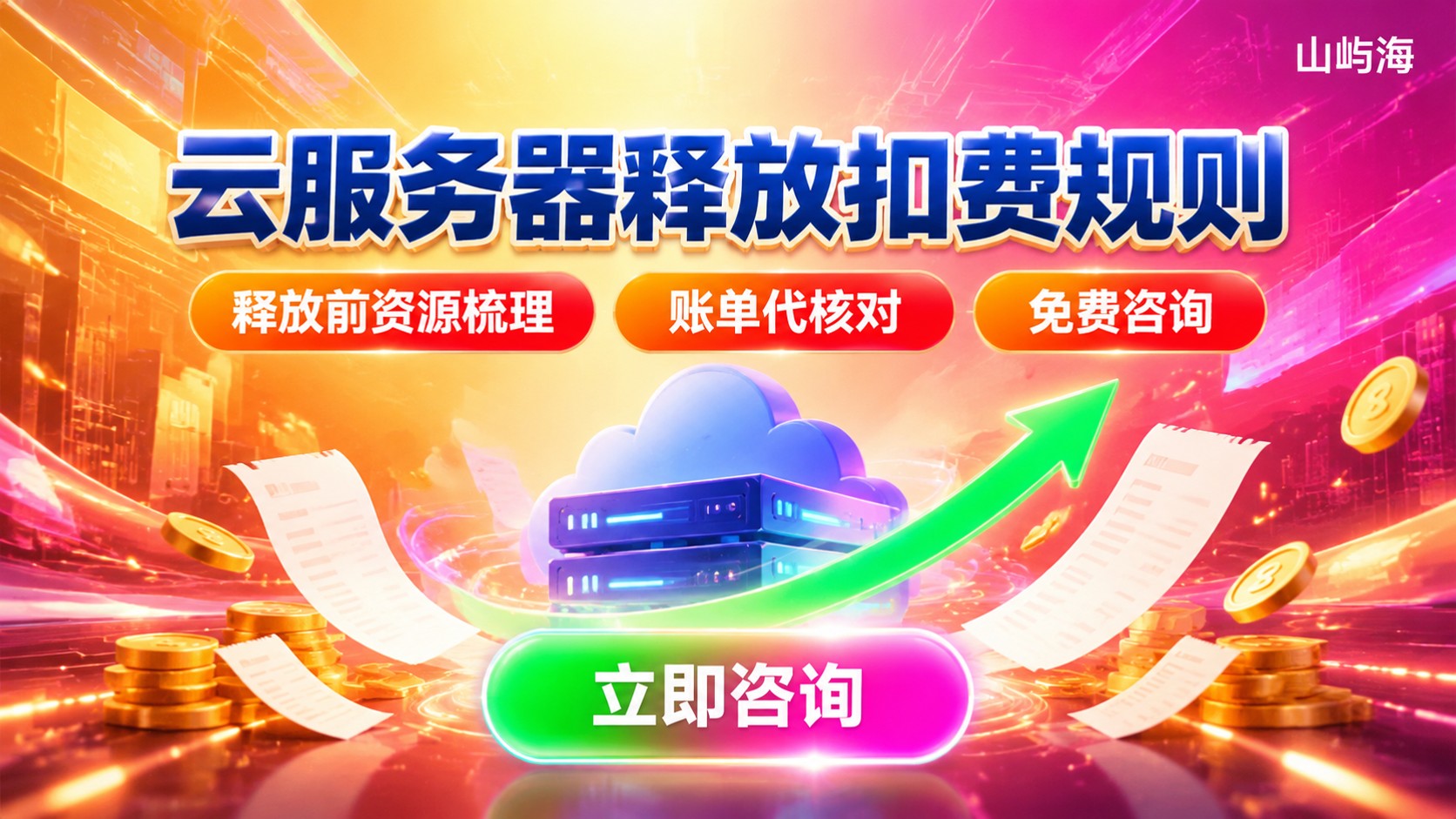 天翼云服务器释放扣费规则：停止计费与账单结算