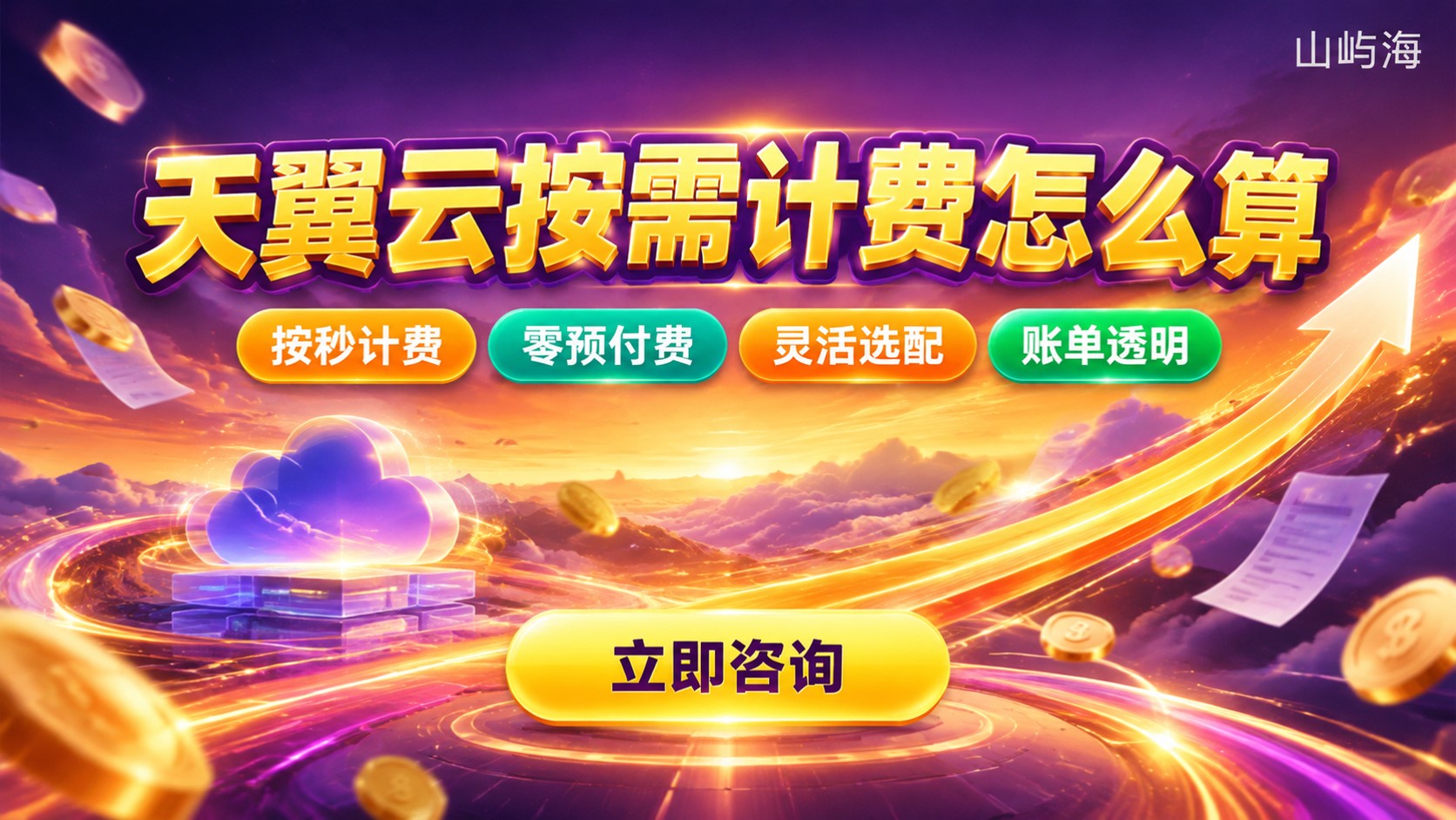 天翼云按需计费规则:费用构成与省钱方法